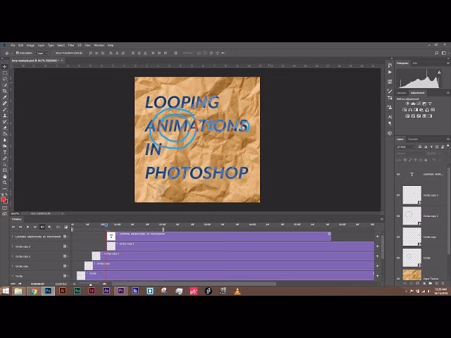 How do I loop a video clip?