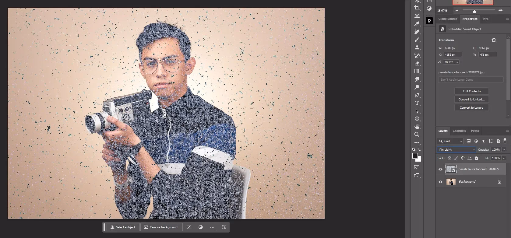 Where is Spotlight in Photoshop?