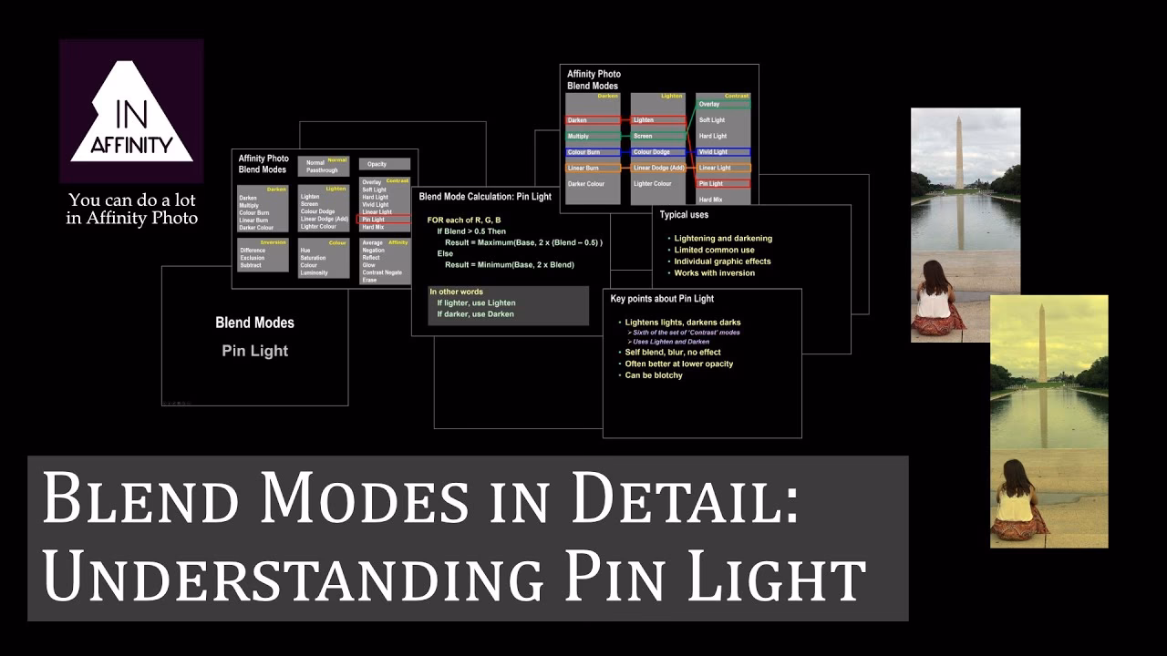 How does pin light work?
