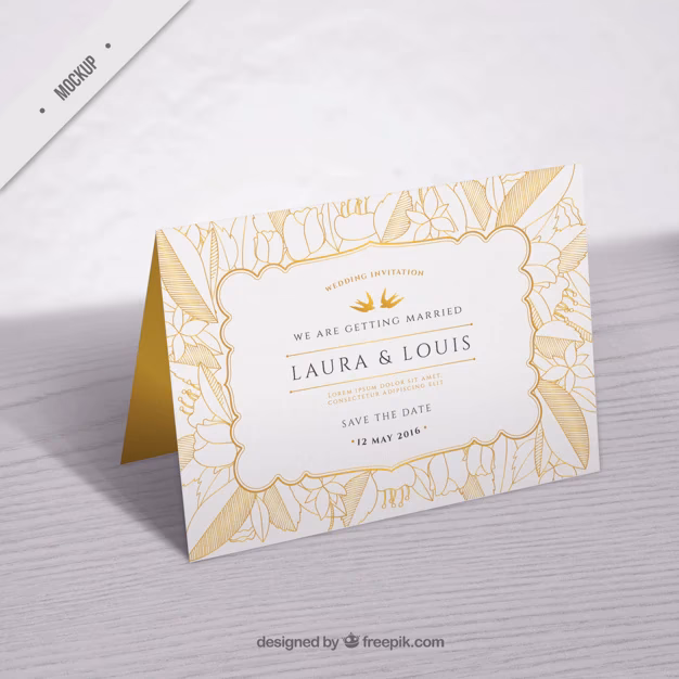What is the standard size for a placecard?