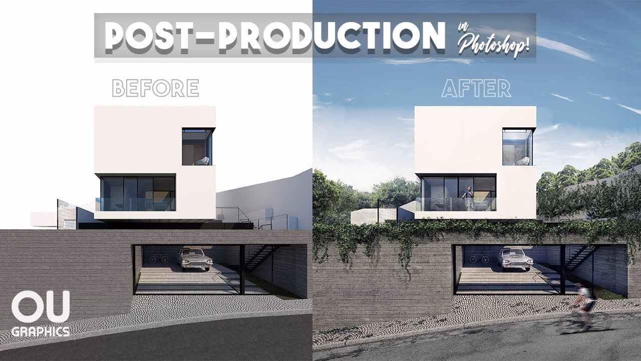 What is post-production photoshop?