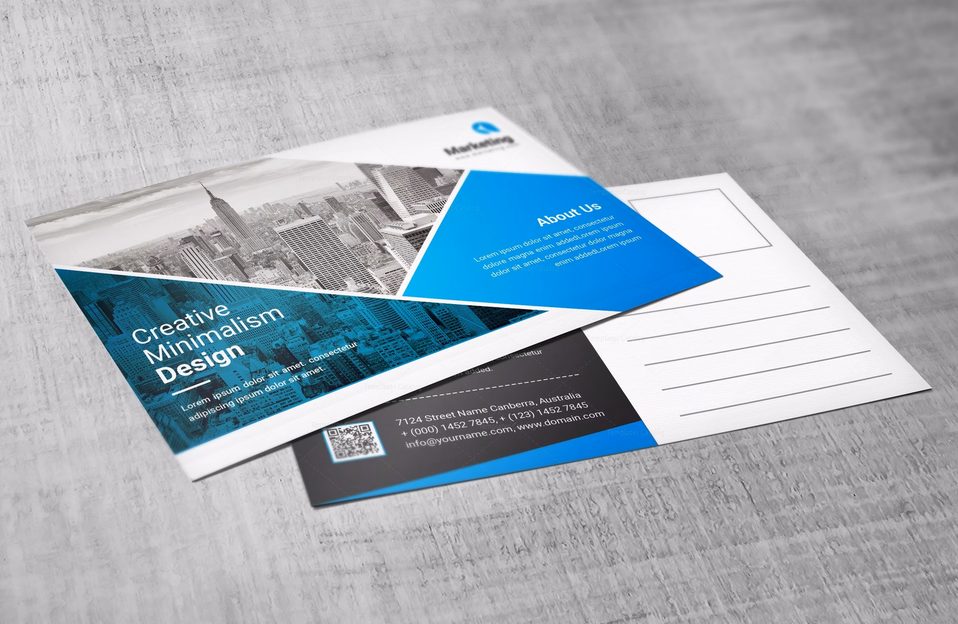 What size should a postcard be in Photoshop?