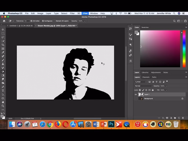 How to Print a view in Photoshop?