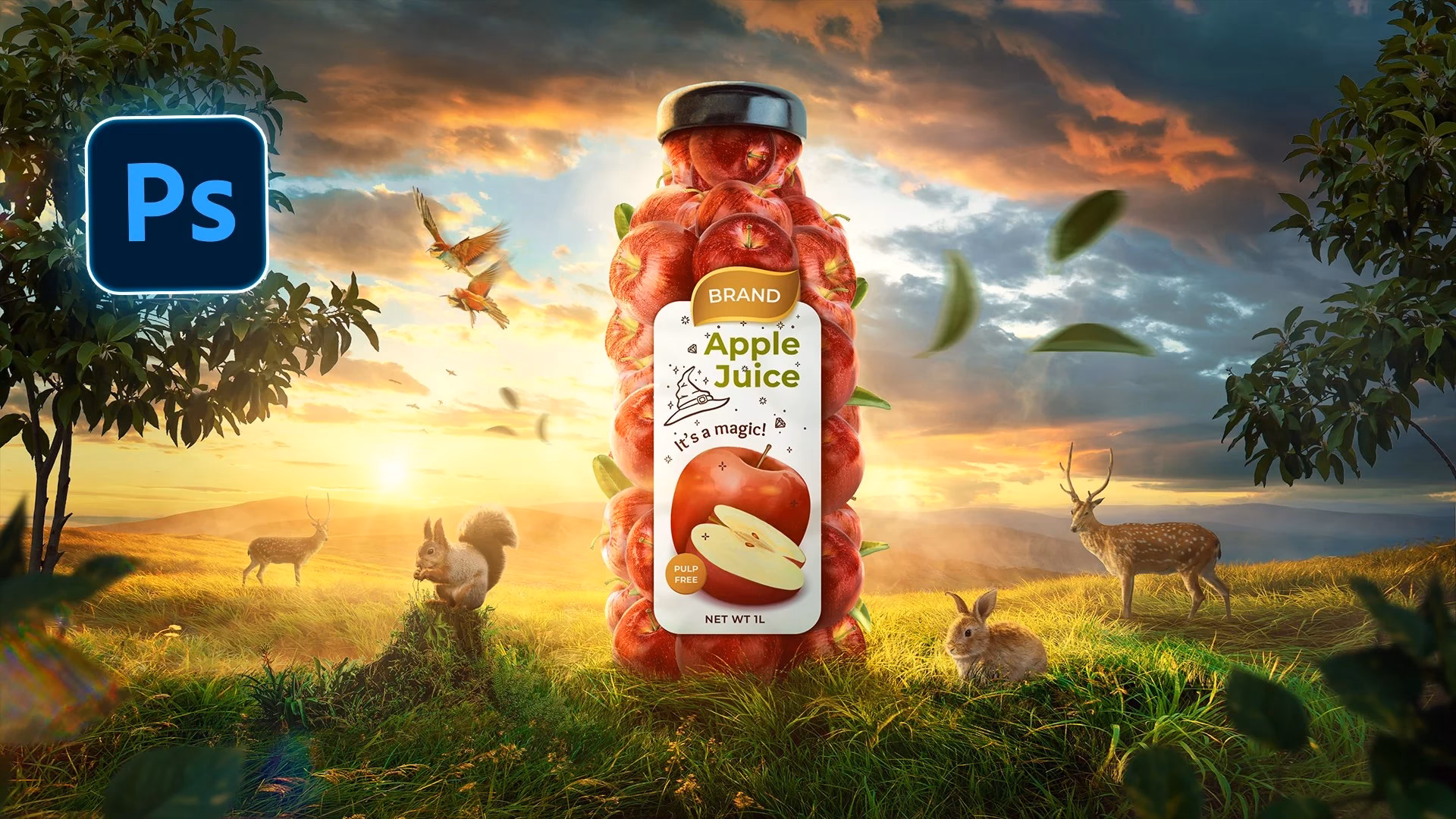 How do I Photoshop a product image?