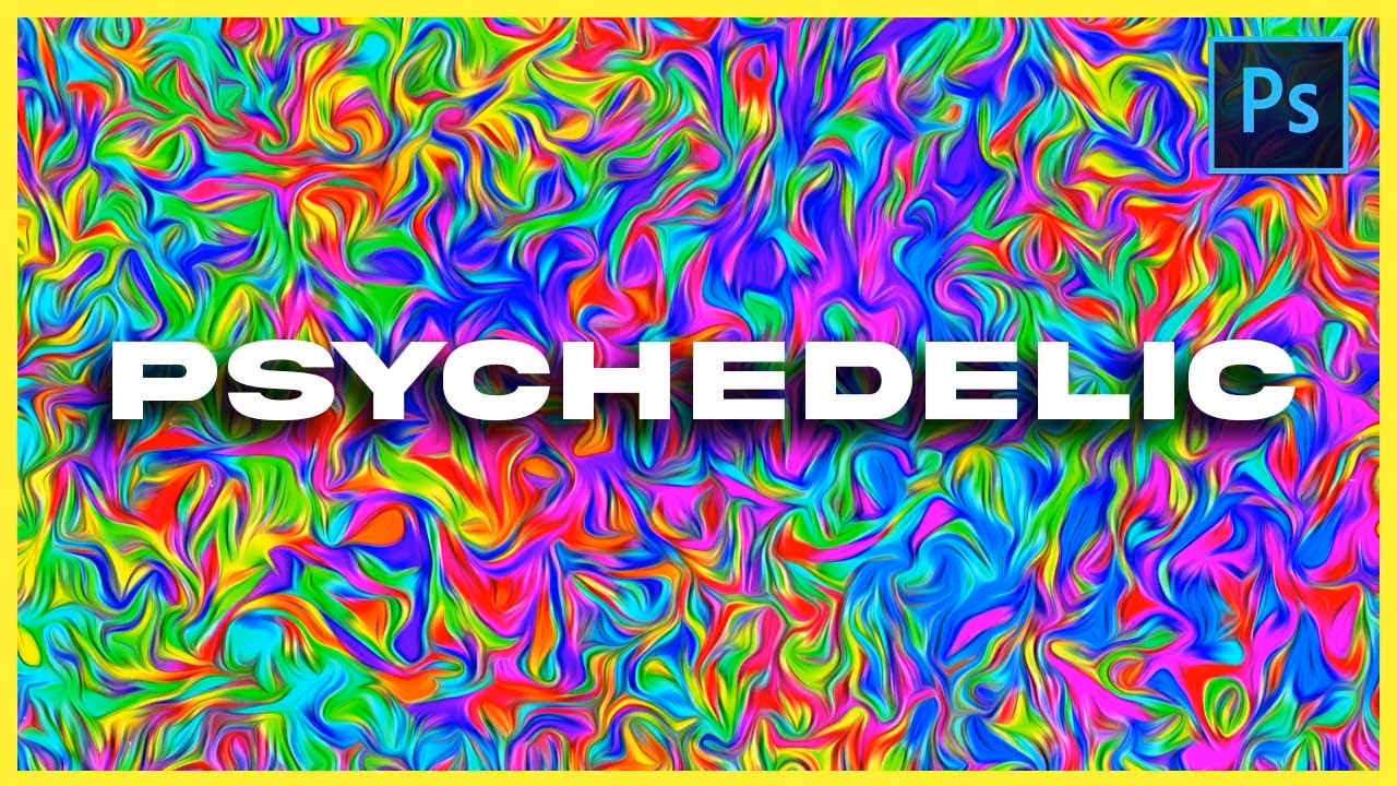 How to make psychedelic photoshop?