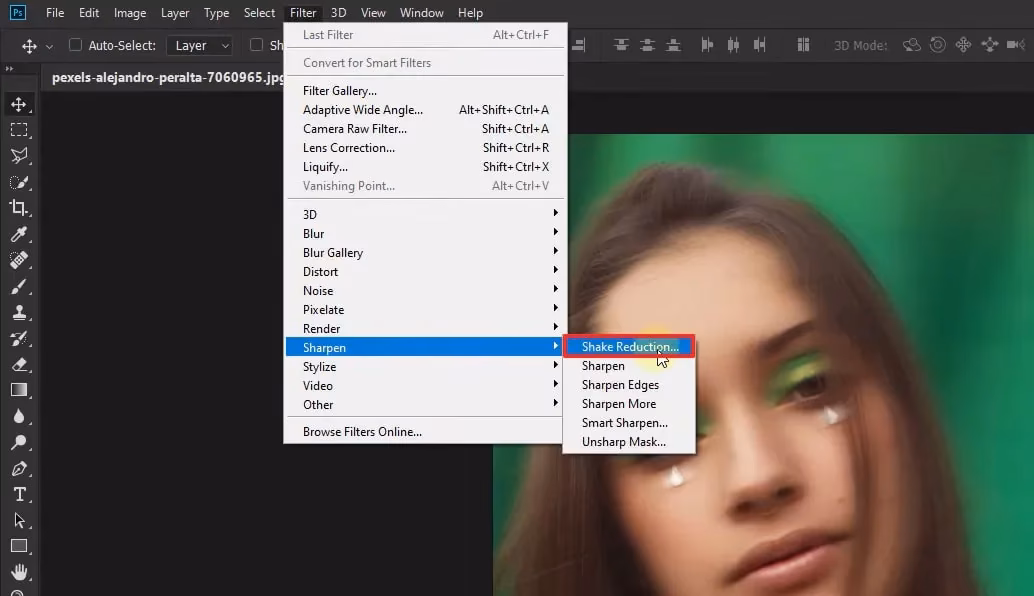 How to get rid of motion blur?
