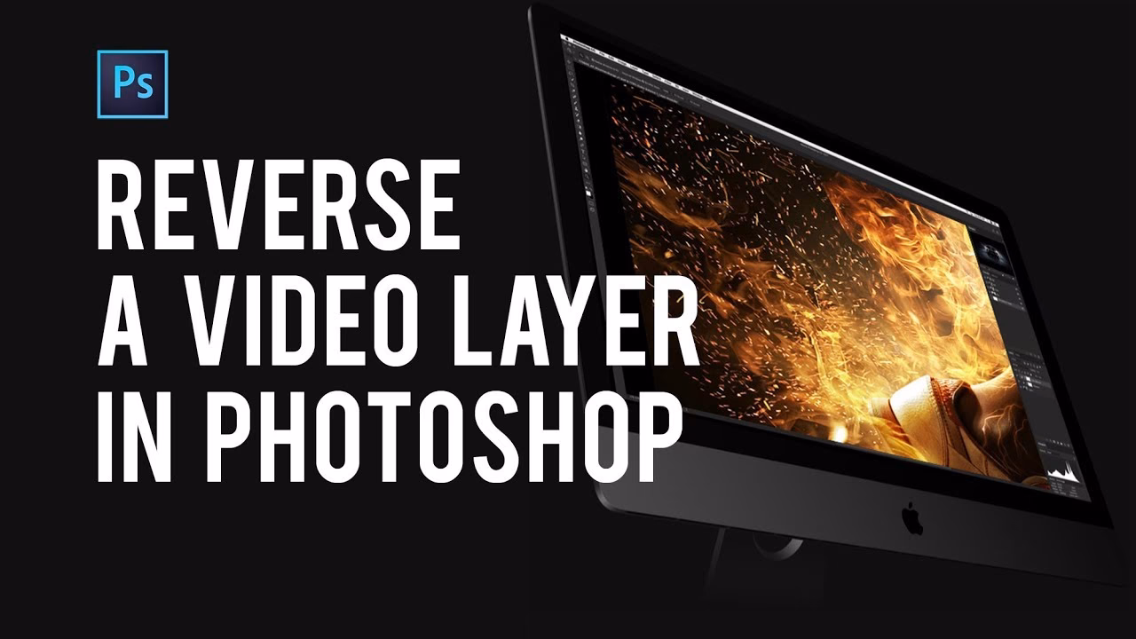 How do you reverse a video in Photoshop?