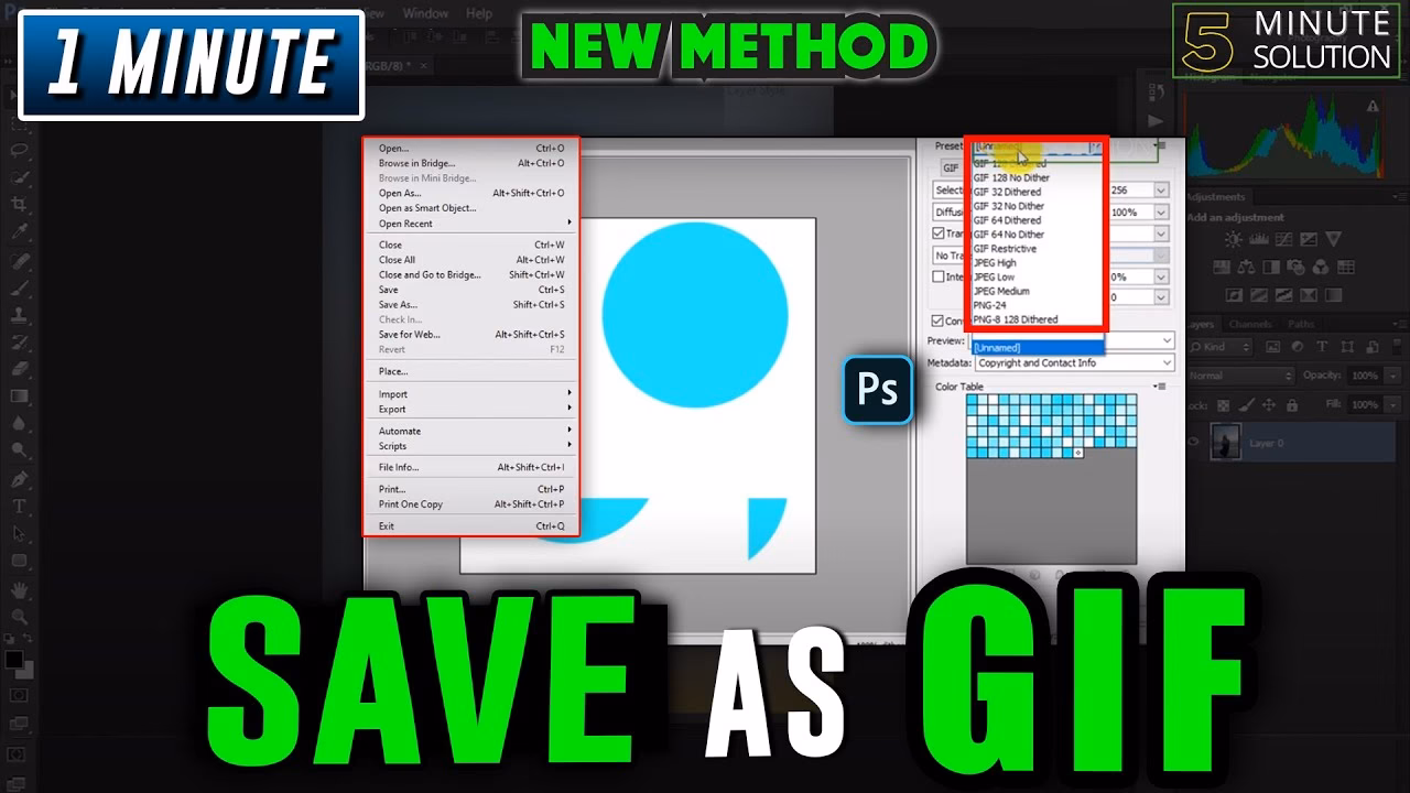 How to export video in photoshop cs6?