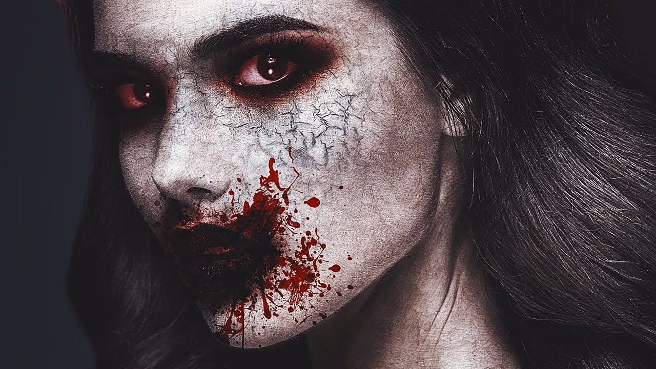 How do I edit a photo to look scary?