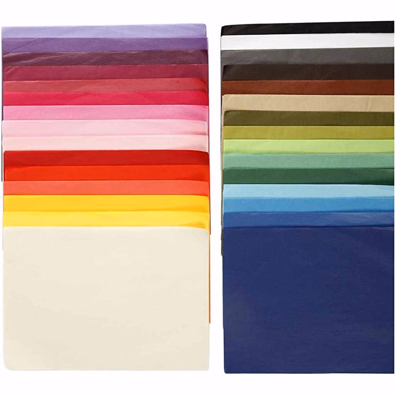 Hvad skal silkepapir sorteres som?