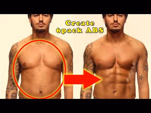How to fake abs in a picture?