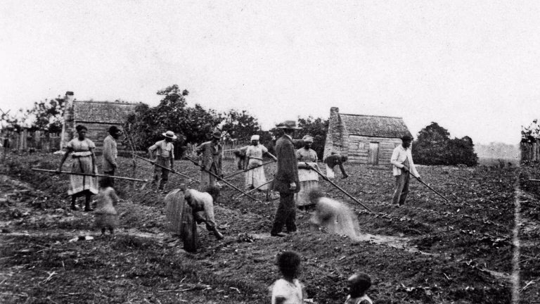 Hvornår startede slavehandlen i USA?