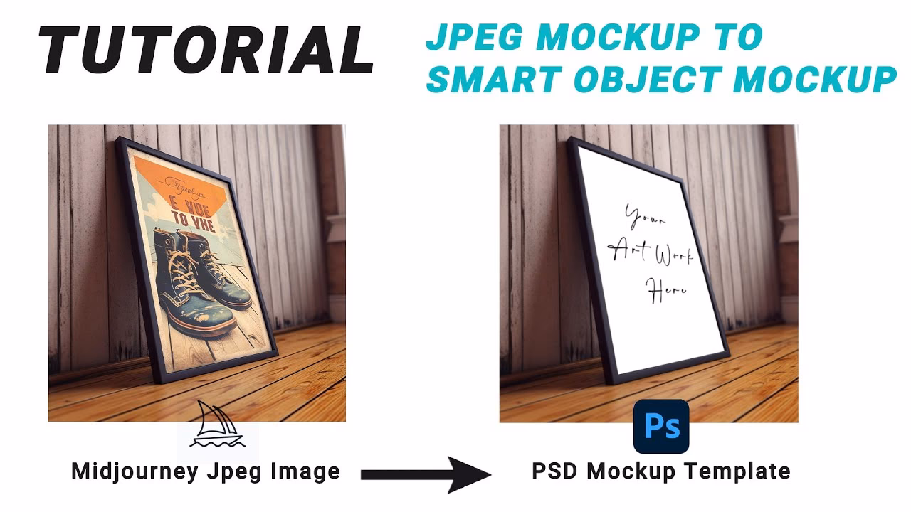 How do I make a Smart Object in Photoshop?