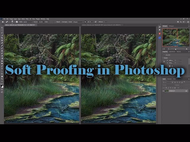 How to use soft proofing?