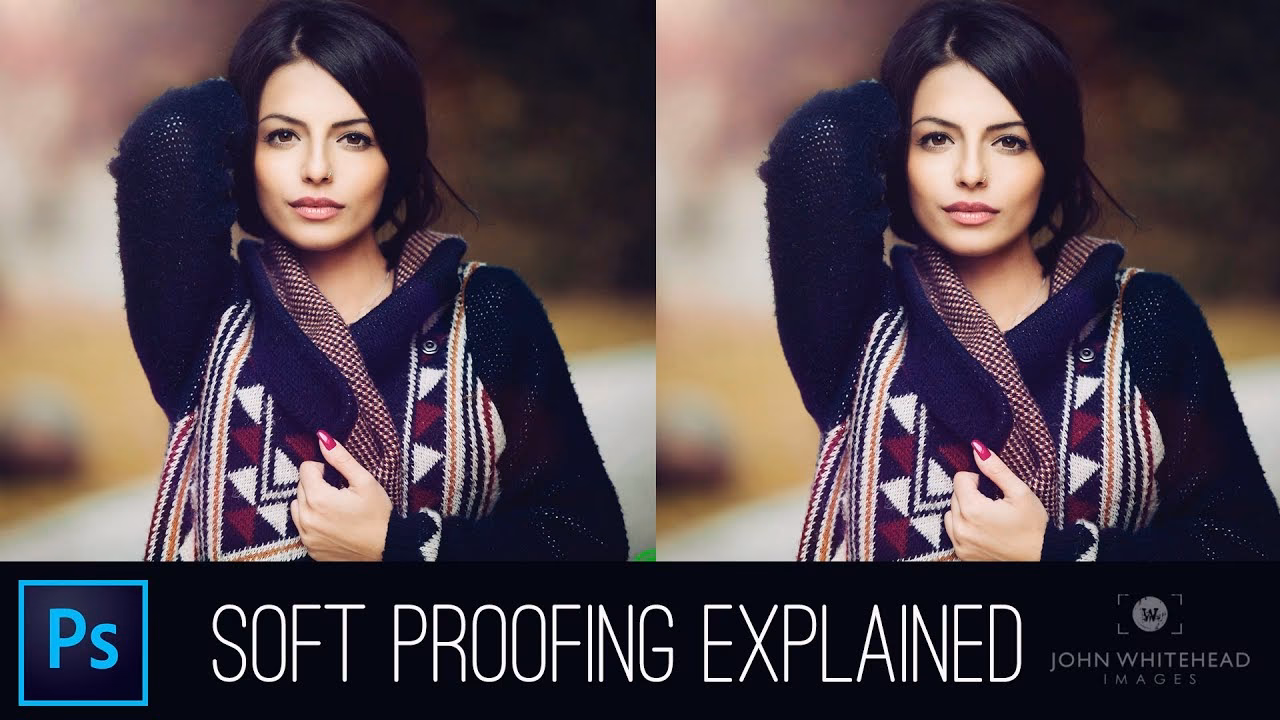 What is the soft proofing feature in Photoshop?