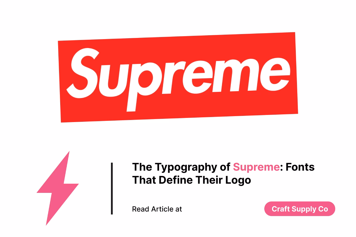 What is the Supreme font called?