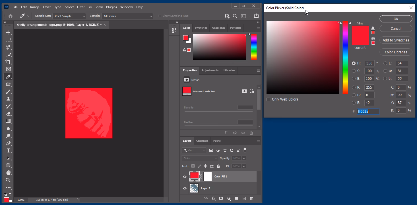 Is there a color code for transparent?