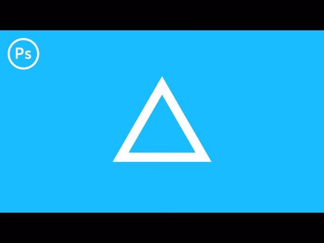 How to get a triangle in Photoshop?