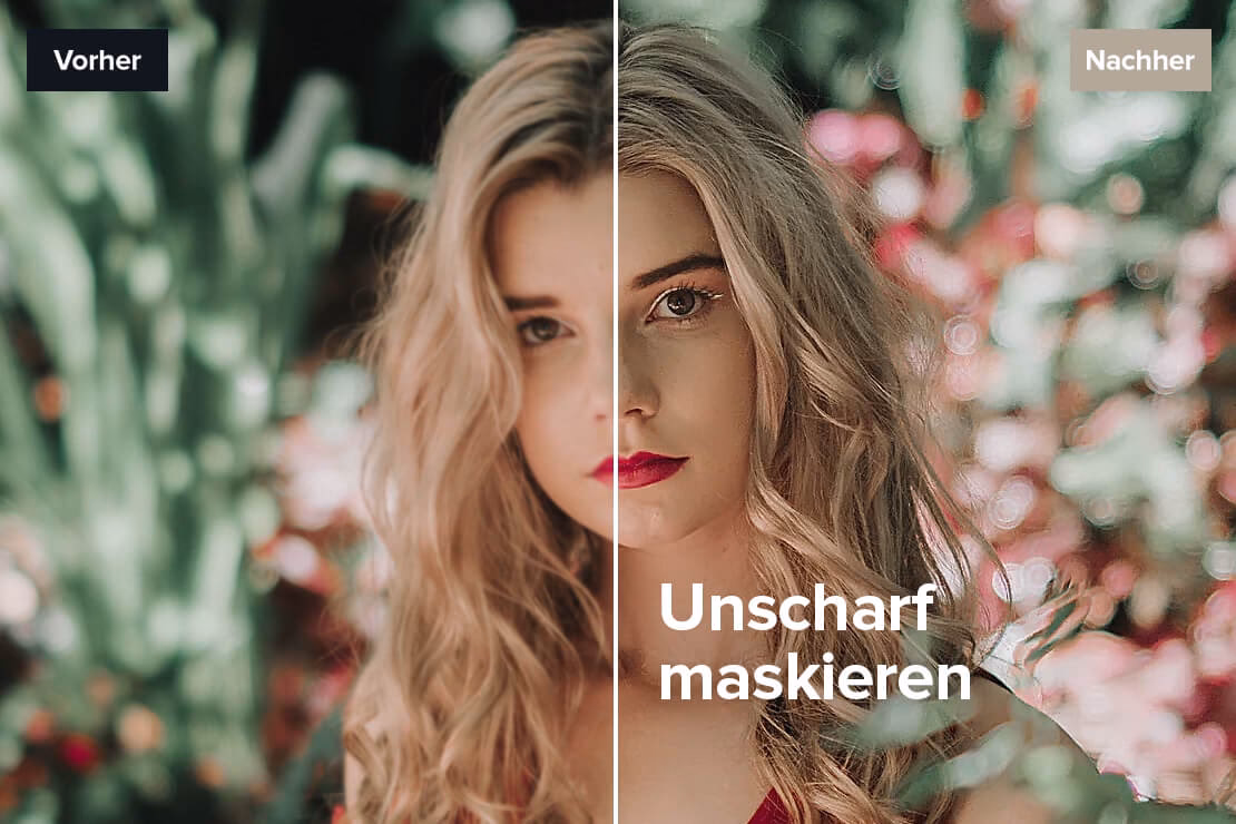 Wie funktioniert unscharf maskieren?