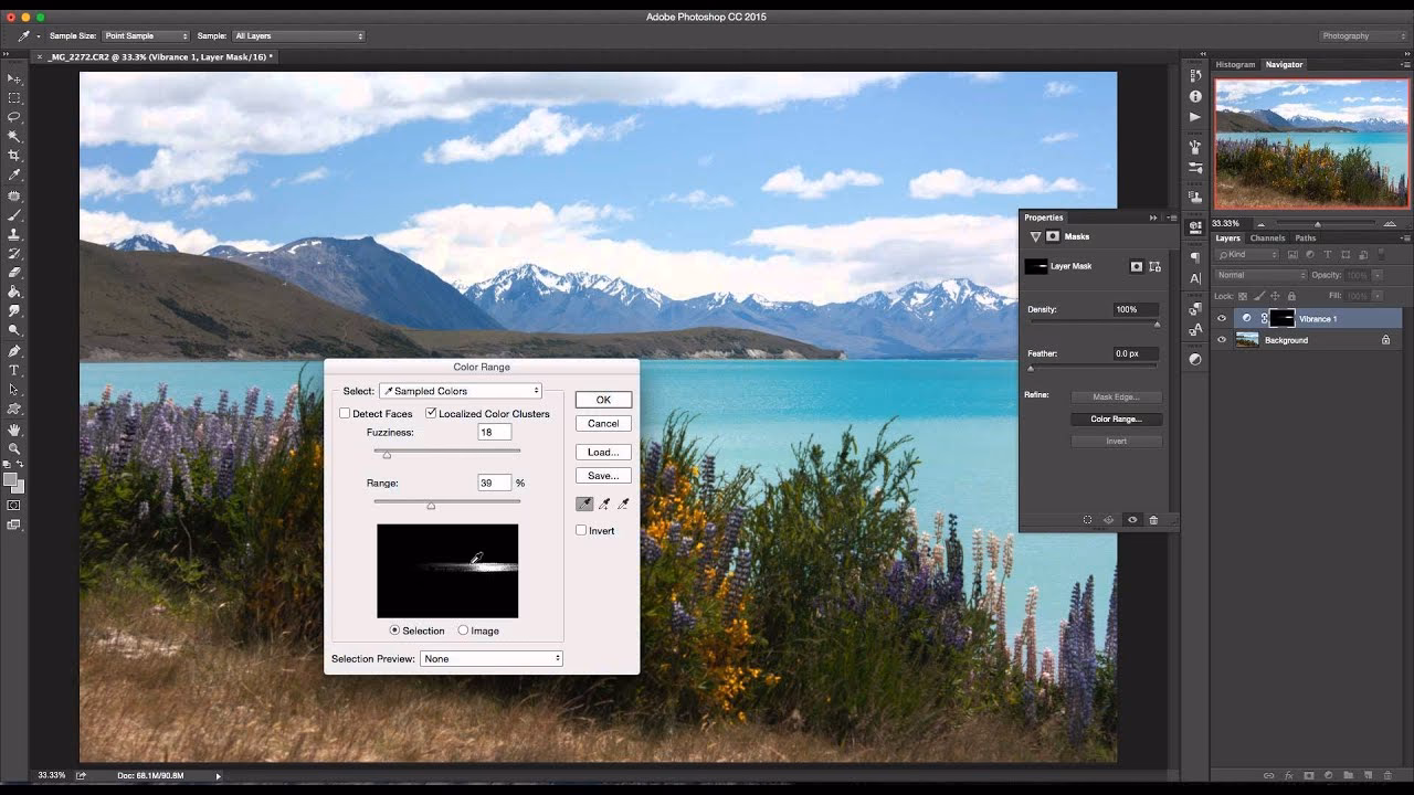 What is the vibrance in Photoshop?