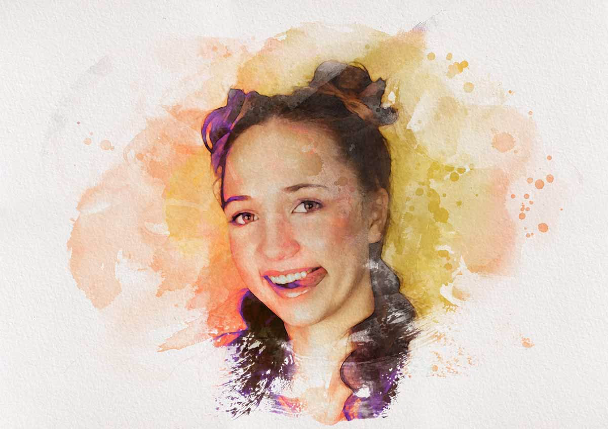 Can you make a photo look like a watercolor?