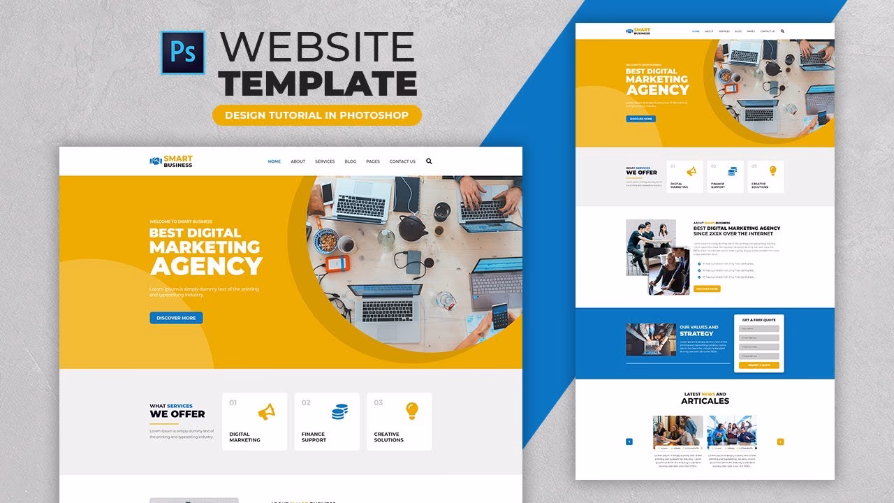 Does Adobe have website templates?